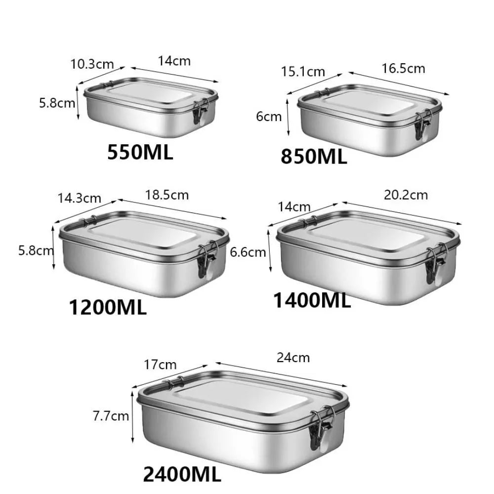 Leo & Sun™ Stainless Steel Lunch Boxes