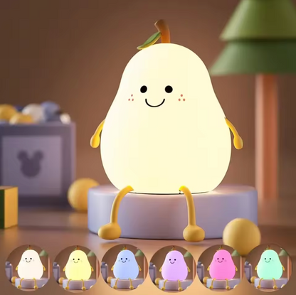 Leo & Sun™ Bedtime Glow Night Light — Pear