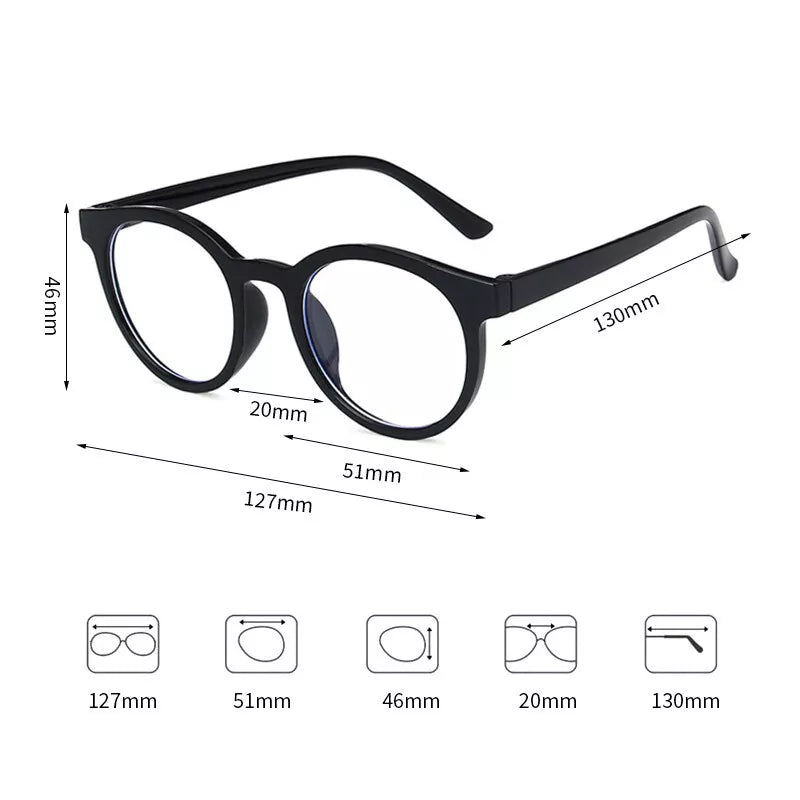 Leo & Sun™ Kids Blue Light Glasses — Round Frame