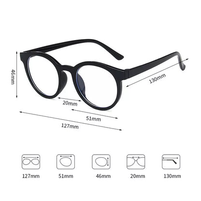 Leo & Sun™ Kids Blue Light Glasses — Round Frame