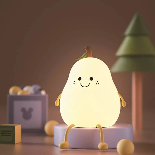 Leo & Sun™ Bedtime Glow Night Light — Pear